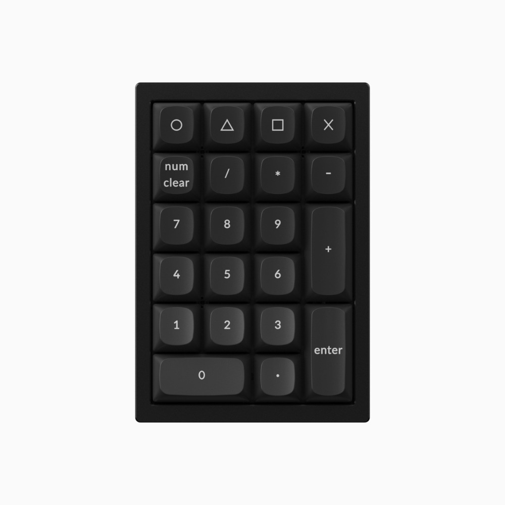 키크론 Q0 핫스왑 알루미늄 커스텀 기계식 숫자 키패드 Keychron 공식판매점